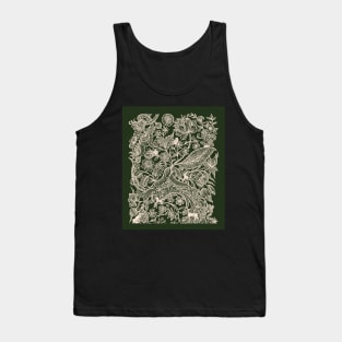 Little green forest Tank Top